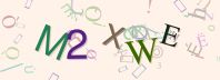 This is a captcha-picture. It is used to prevent mass-access by robots. (see: www.captcha.net)